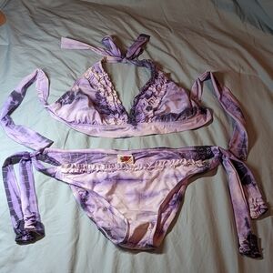 Lucky Brand Tie Dye Bikini size Large (summer 2010)
